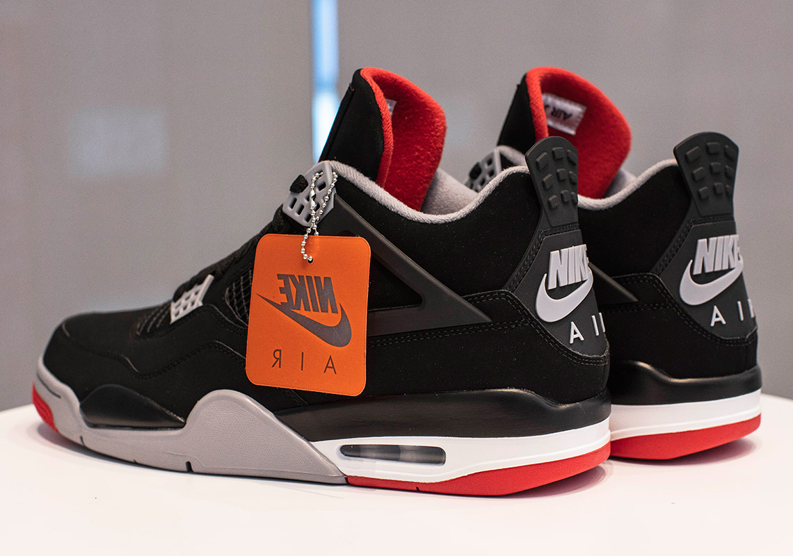 Bred 4 Retro Shock Drop Today Early 